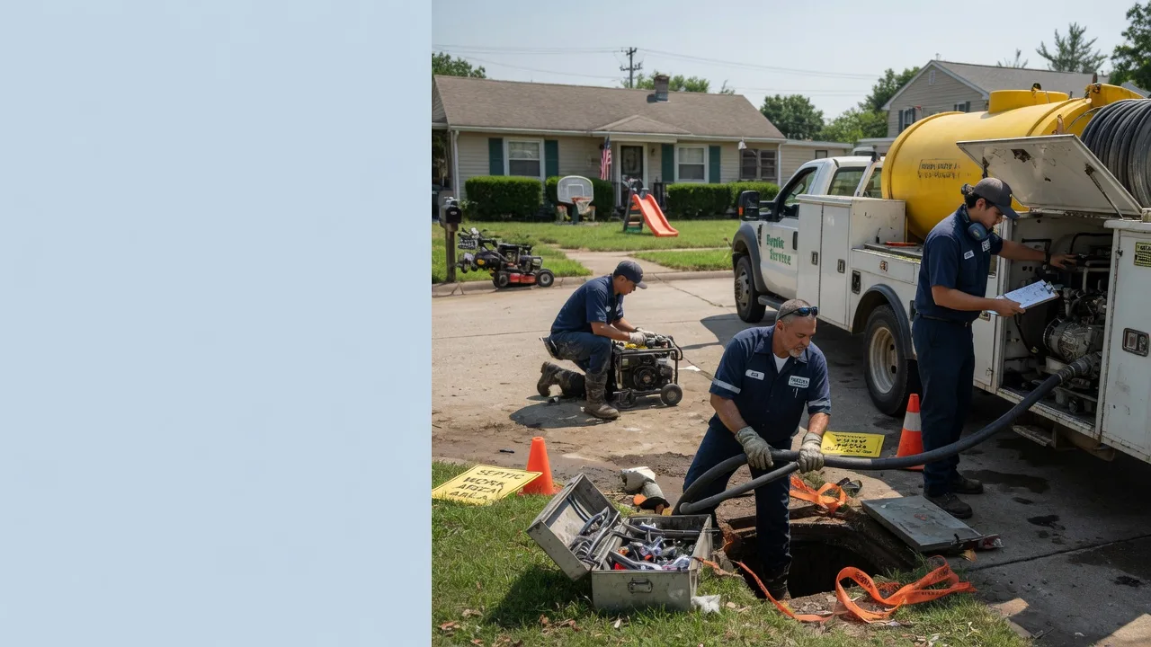 Septic Tank Pumping in Marshall, MI near me